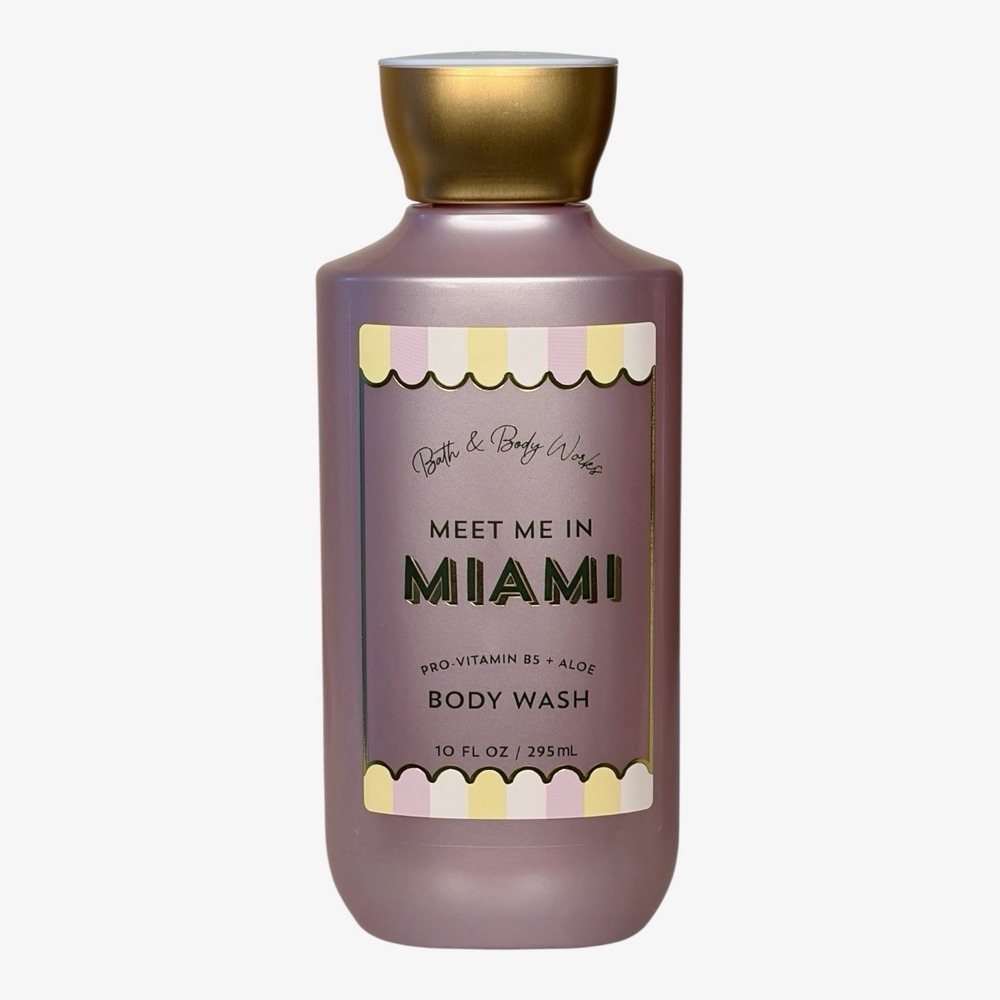 Bath & Body Works , Meet Me In MIAMI Body Wash 10 fl.oz. New